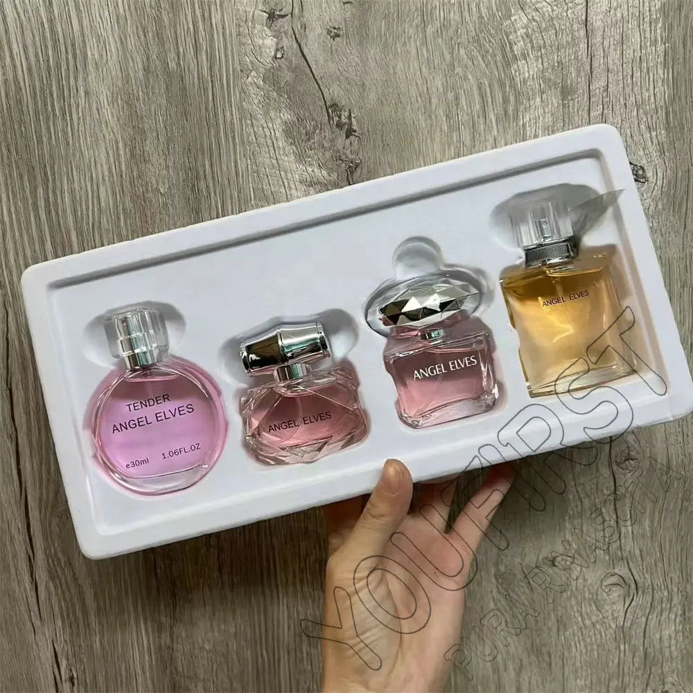 Coffret cadeau 4 pièces ensemble Parfum femmes 120ml Club De Nuit parfums De Mujer Parfum durable Parfum Femme Floral fruité parfum Spray