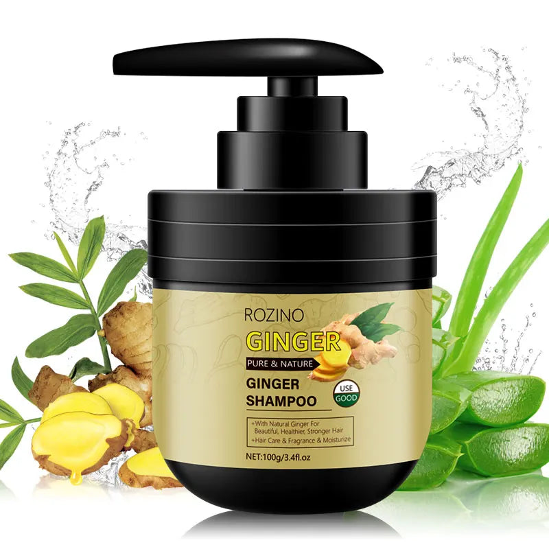 Le shampooing au gingembre 100g fait plus lisse les cheveux, plus transparent et améliore le blocage des follicules, pour rendre les cheveux plus hydratés