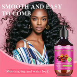 Shampoing contrôlé à l'huile, 100ml, répare les cheveux endommagés, élimine les pellicules, hydrate, soulage les démangeaisons, adapté à tous les cheveux