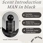 HOMME en noir parfum homme-Woody tabac parfum homme rhum tabac EDT parfum cuir longue durée parfum de soirée