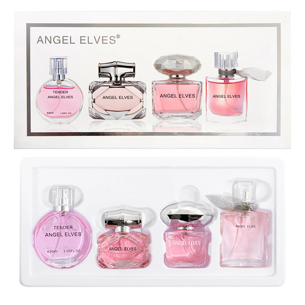Coffret cadeau 4 pièces ensemble Parfum femmes 120ml Club De Nuit parfums De Mujer Parfum durable Parfum Femme Floral fruité parfum Spray