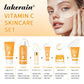 Ensemble de soins pour la peau à la vitamine C, nettoyage en profondeur, crème pour le visage, hydratante, Anti-rides, Kit de soins pour le visage, boîte cadeau, 6 pièces/ensemble