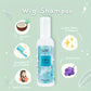 Shampoing pour perruque GZE 2 en 1 pour cheveux synthétiques, trempage et rinçage, nettoyage en profondeur, revitalise, hydrate