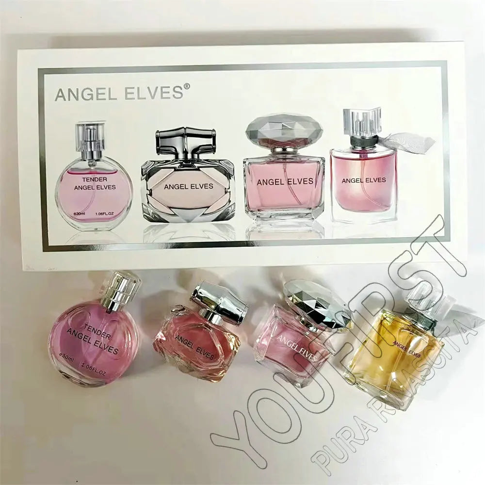 Coffret cadeau 4 pièces ensemble Parfum femmes 120ml Club De Nuit parfums De Mujer Parfum durable Parfum Femme Floral fruité parfum Spray