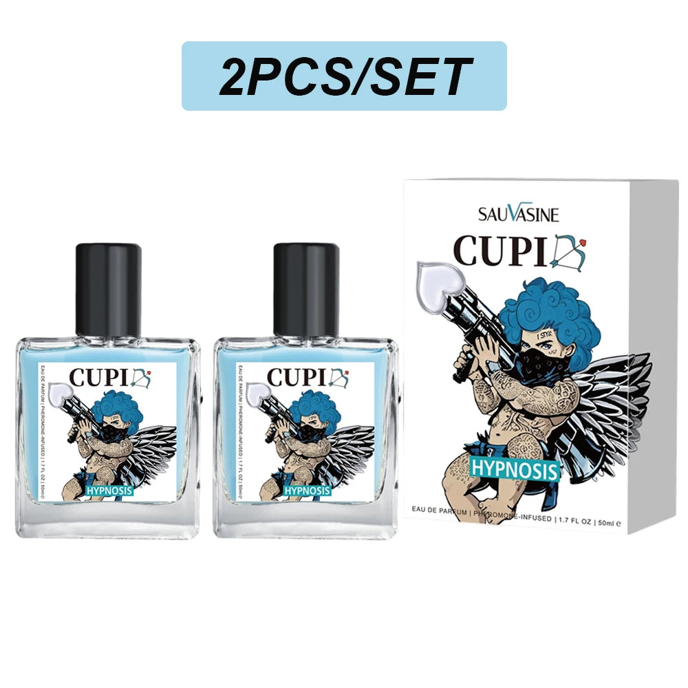 50ml Cupidon hypnose Parfum phéromone Cologne pour hommes longue durée Eau de Parfum haute qualité Hombre Parfum pour attirer les femmes