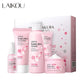 LAIKOU-Ensembles de soins de la peau Sakura, hydratant et réduisant les ridules, nettoyant les pores, produit coréen, ensemble de soins de la peau, 5 pièces