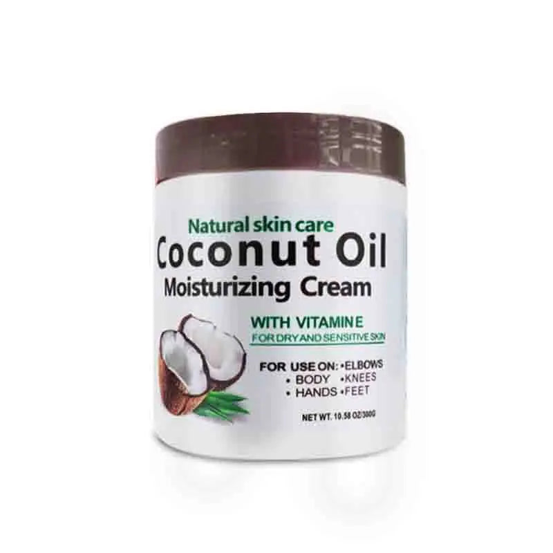 Huile de noix de coco naturelle biologique, 300g/10,58 fl.oz, réparation pressée à froid, peau sèche, soins capillaires, Massage corporel, crème hydratante