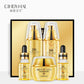 Kit de soins pour la peau en or 24K, hydratant, rétrécissement des pores, contrôle du sébum, Toner, crème pour le visage, émulsion, Essence pour le visage