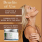 Crème à l'igname sauvage, équilibre hormonal naturel, Estrogen Bio Bethale pour femmes, crème pour le corps végétale biologique, soulagement naturel pour la santé des femmes