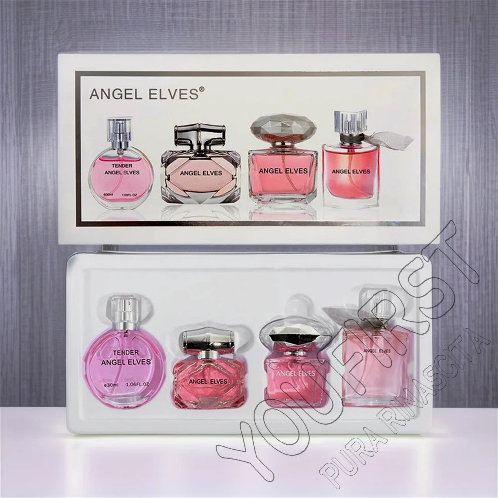 Coffret cadeau 4 pièces ensemble Parfum femmes 120ml Club De Nuit parfums De Mujer Parfum durable Parfum Femme Floral fruité parfum Spray