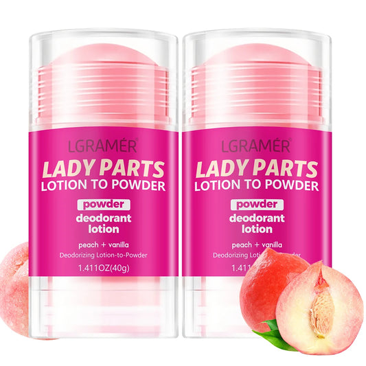 Dissolvant d'odeurs corporelles, bâton anti-transpirant, déodorant pêche, élimination des aisselles pour femmes et hommes, bâton déodorant miel pêche 40g