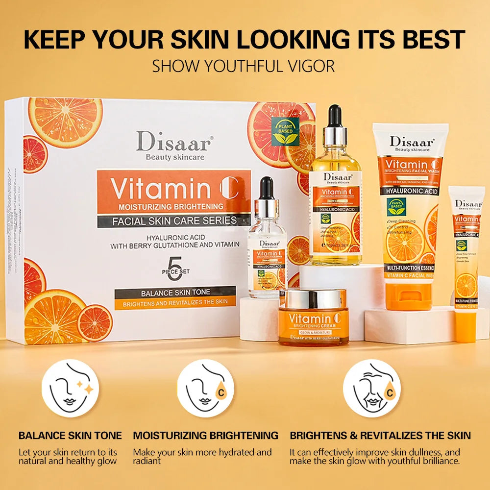 Ensemble de produits de soin de la peau , éclaircissant
