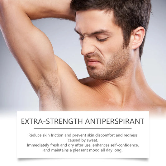 Déodorant anti-transpirant pour hommes, élimination des odeurs des aisselles, vitamine E, élimination des odeurs corporelles, parfum durable, bâton 70g