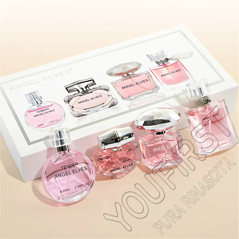 Coffret cadeau 4 pièces ensemble Parfum femmes 120ml Club De Nuit parfums De Mujer Parfum durable Parfum Femme Floral fruité parfum Spray