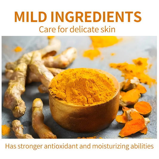 Crème hydratante pour le soin du visage au curcuma et à l'équation au venin, contient du collagène, nourrit en profondeur, convient aux peaux sèches, rugueuses et à l'équation