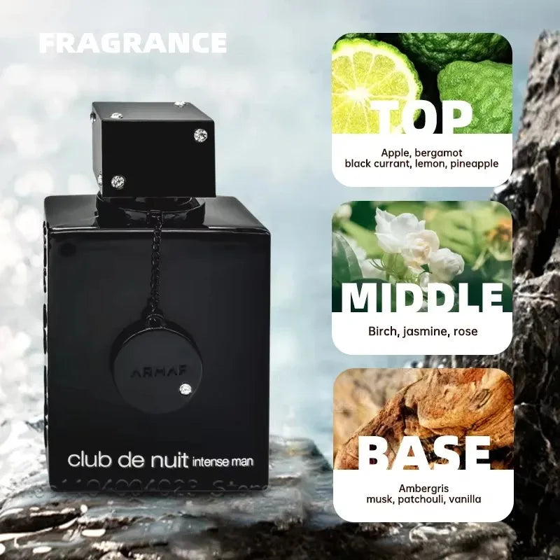 Parfum de luxe femme parfums pour hommes Armaf boîte de nuit parfum club de nuit sillage edp spray [eau de parfum] [eau de parfum]