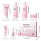 LAIKOU Sakura ensembles de soins de la peau nettoyant pour le visage crèmes pour les yeux crème pour le visage sérum Lotion Toner éclaircissant hydratant Kit de soins du visage
