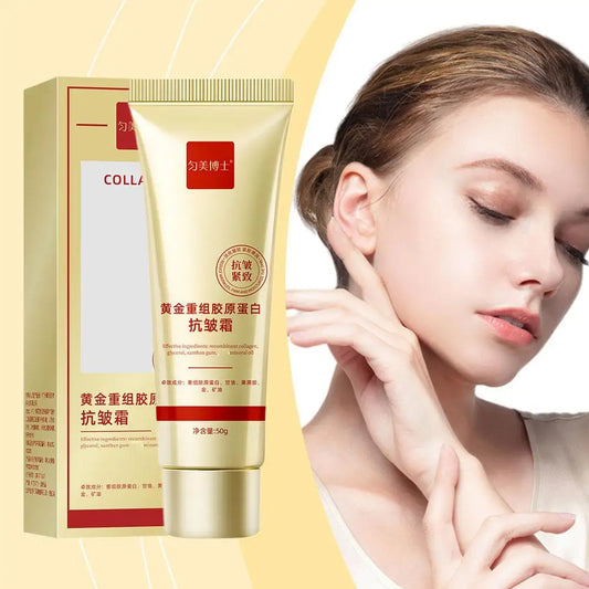 Crème anti-déformable et raffermissante pour la peau, douce, nourrissante, lissante, ridules, hydratante