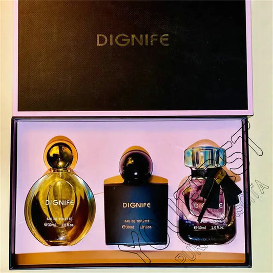 Sexuellement floral fruité pour femme, parfum pour femme, spray corporel, nouilles, coffret cadeau, original, haute qualité, 90ml, 3 pièces
