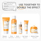 LAIKOU-Ensembles de soins de la peau à la vitamine C, crème pour le visage, nettoyant pour le visage, essence, toner, crème pour les yeux, hydratant, raffermissant, soins pour la peau, 5 pièces par boîte